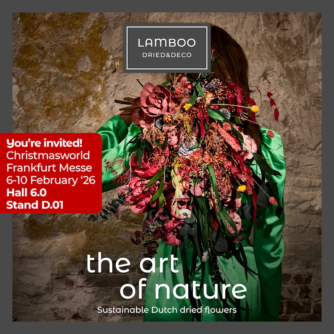 Lamboo Dried & Deco Christmasworld 2026, Frankfurt